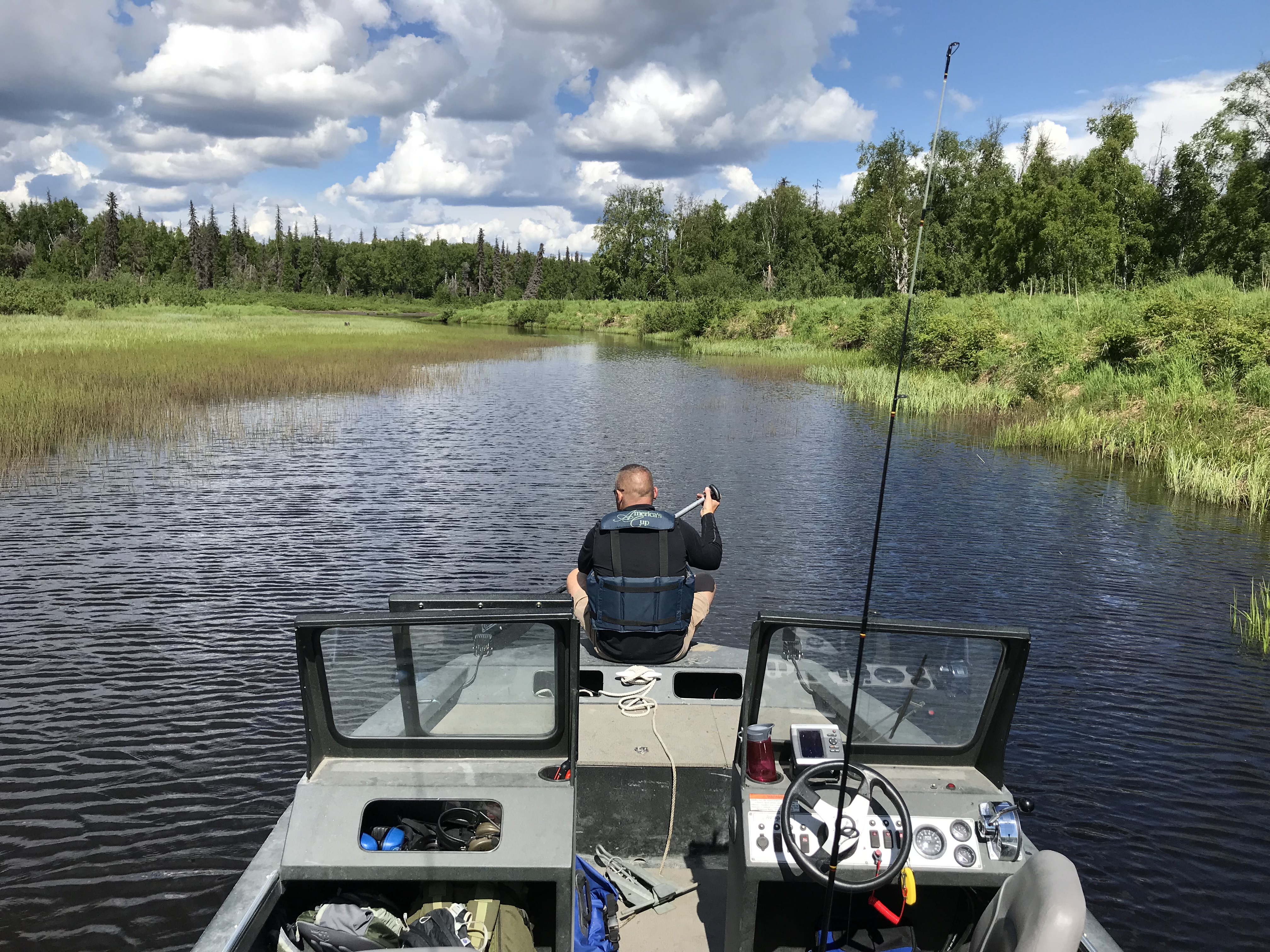 Up the creek with a paddle
